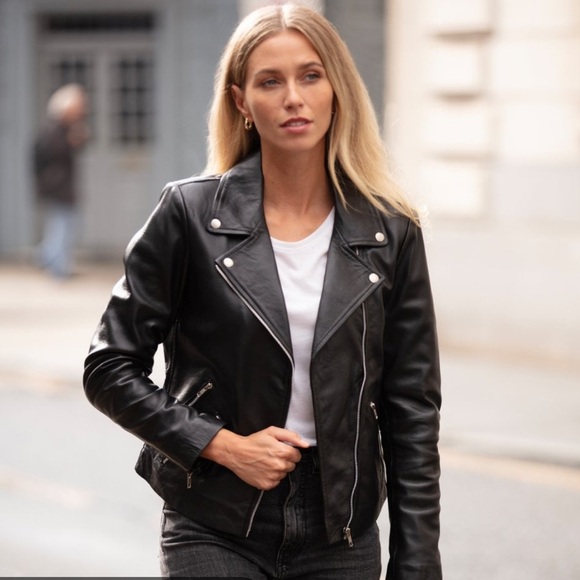 Jackets & Blazers - Faux Leather Jacket Women